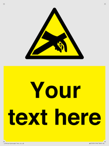 Custom Anti-Static Warning Sign